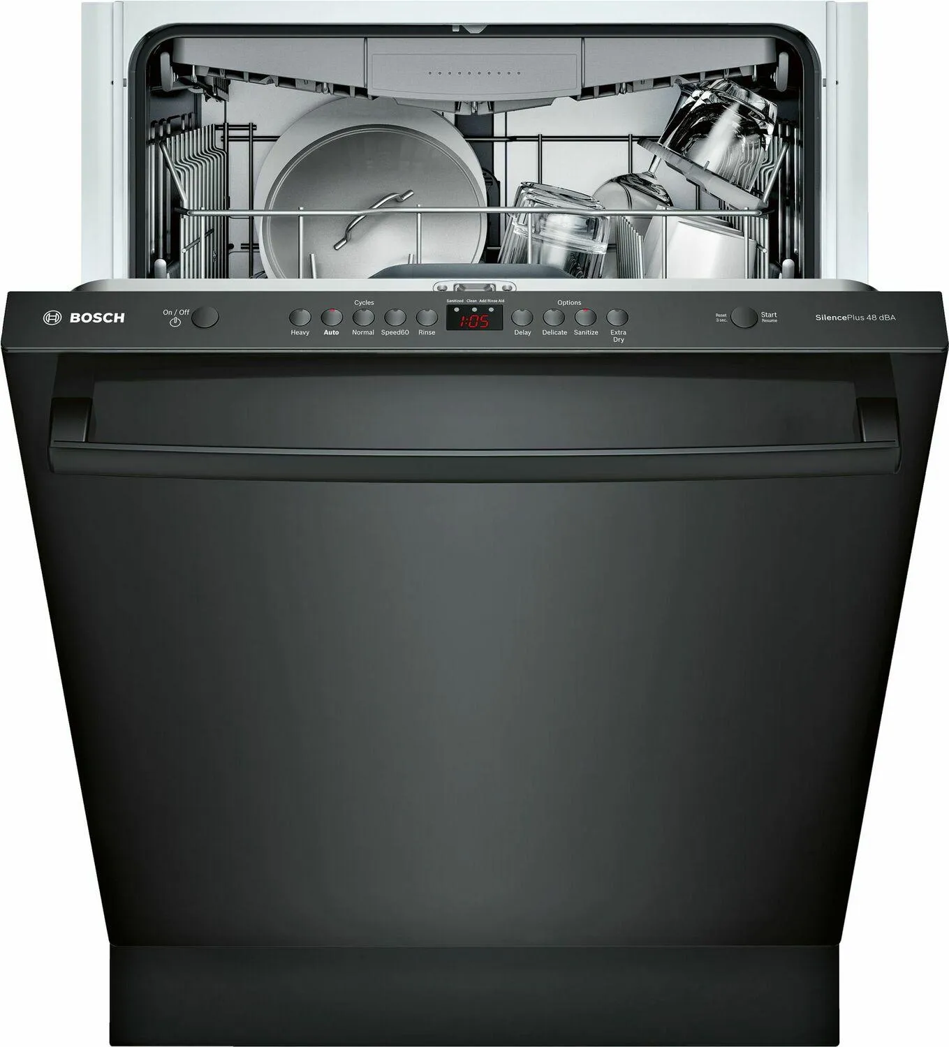 100 Series Dishwasher 24'' Black SHXM4AY56N