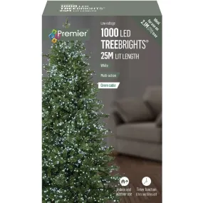 1000 Premier LED TreeBrights Christmas Tree Lights - White (C27)