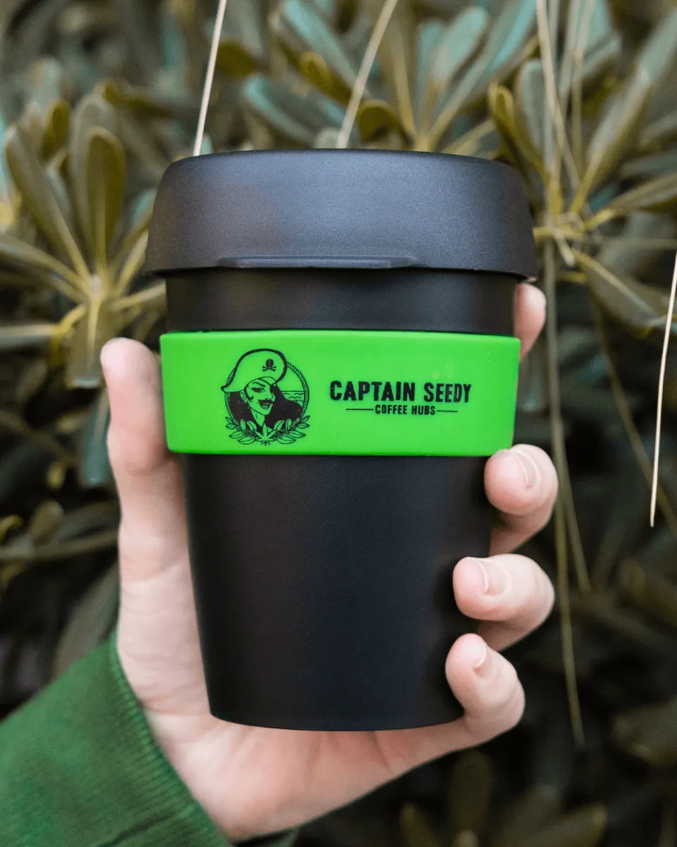 12oz Black Keep Cup