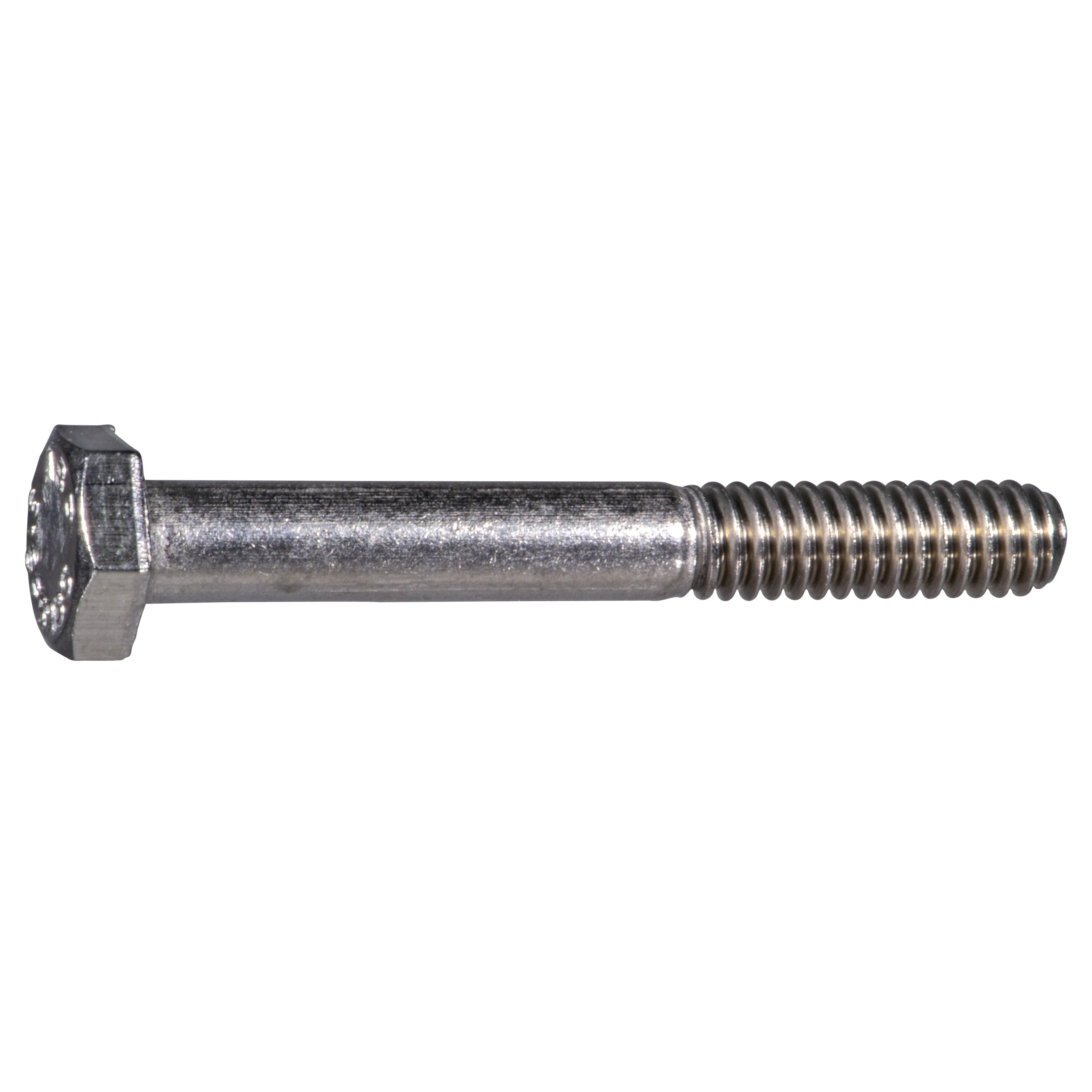 1/4"-20 x 2" 316 Stainless Steel Coarse Thread Hex Cap Screws (8 pcs.)