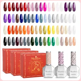 15ml Thick Gel Nail Polish Gift Box - 72 Colors