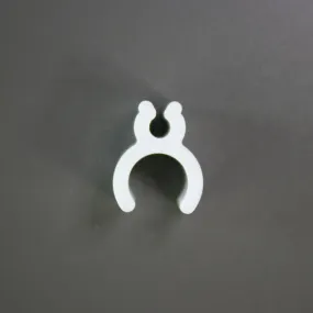 1/8" Sculpture Clips, White 100 Count