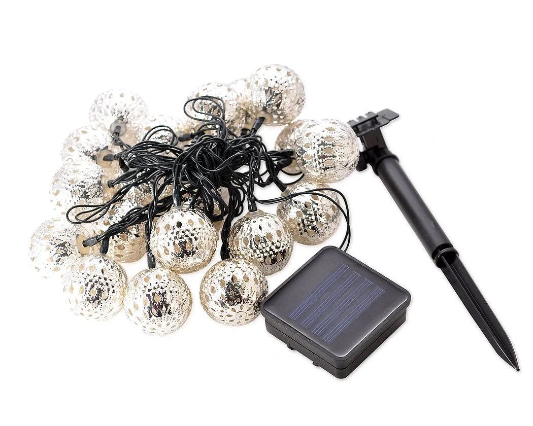 20 LED Moroccan Solar String Lights