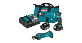 2020 Makita 18V LXT® 2-Pc. Combo Kit with Collated Autofeed Screwdriver Magazine (XT255TX2)