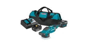 2020 Makita 18V LXT® Brushless 5" / 6" Dual Action Random Orbit Polisher Kit (XOP02T)