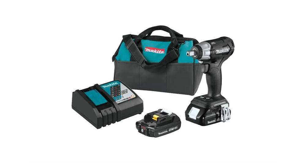 2020 Makita 18V LXT® Sub-Compact Brushless 1/2" Impact Wrench Kit (XWT13RB)