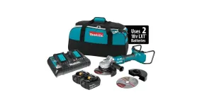 2020 Makita 18V X2 LXT® (36V) Brushless 7" Cut-Off/Angle Grinder Kit (XAG12PT1)