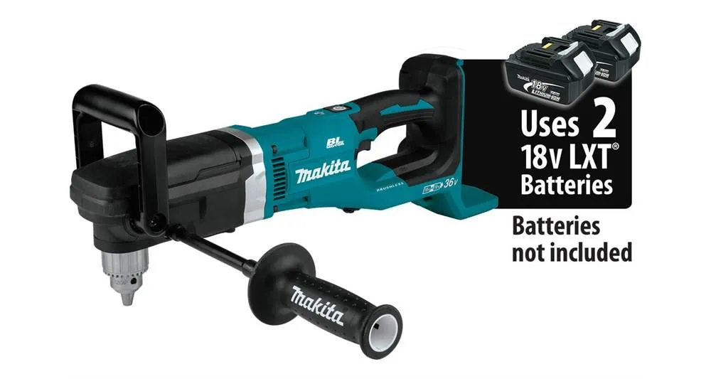 2021 Makita 36V (18V X2) LXT® Brushless 1/2" Right Angle Drill, Tool Only (XAD03Z)