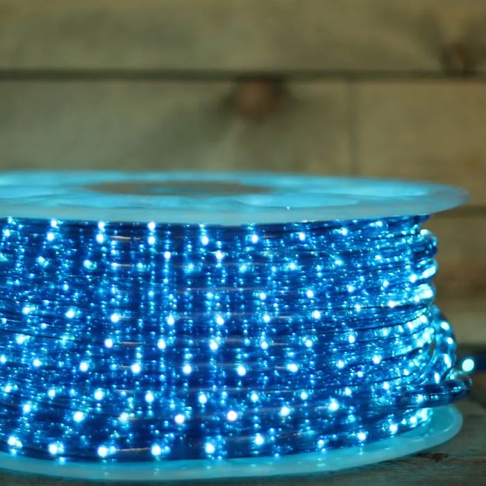 3/8" Blue Incandescent Rope Lights