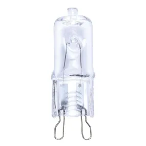 40 Watt T4 Halogen Clear G9 Base, 120 Volt, Box