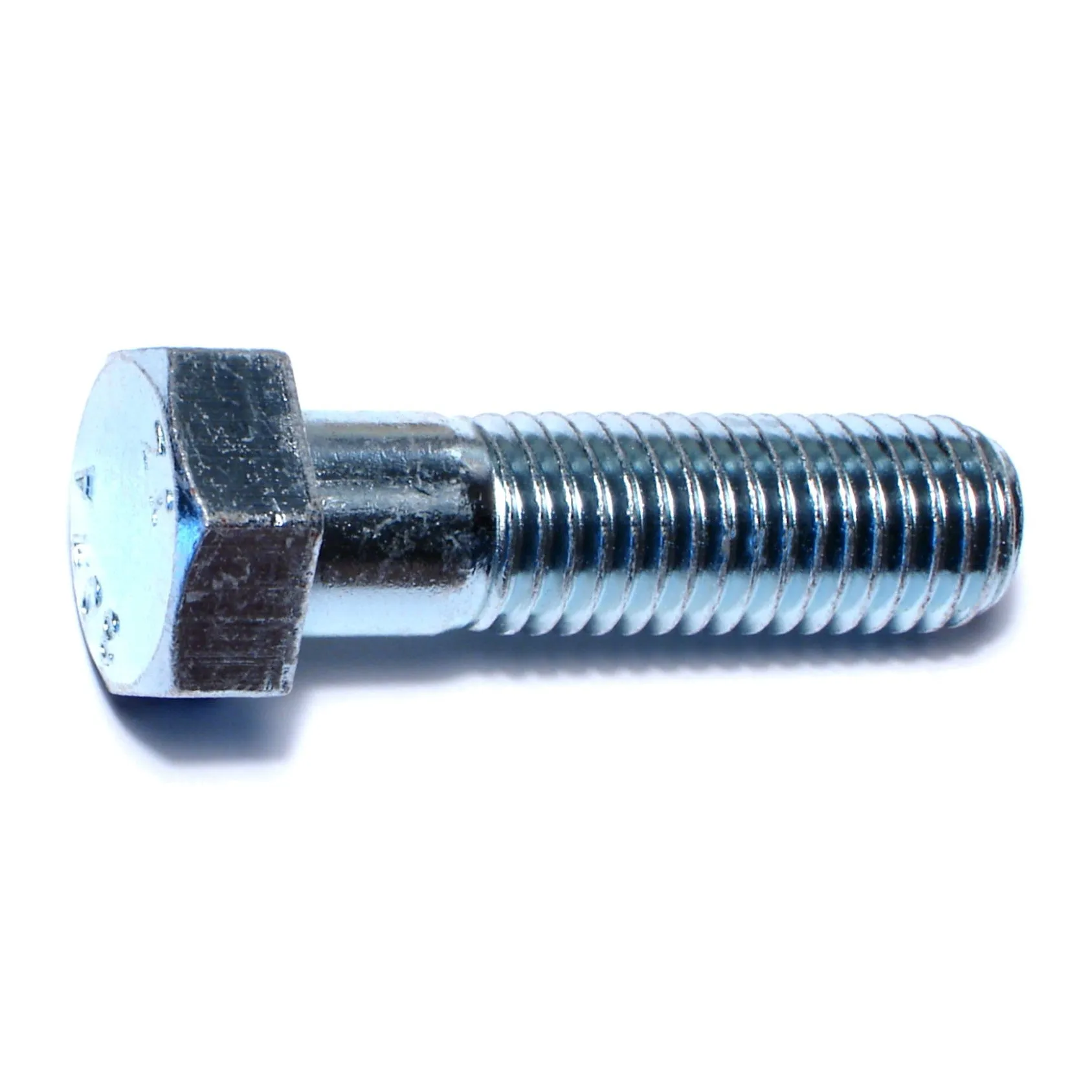 5/8"-11 x 2-1/4" Zinc Grade 2 / A307 Hex Bolts (15 pcs.)