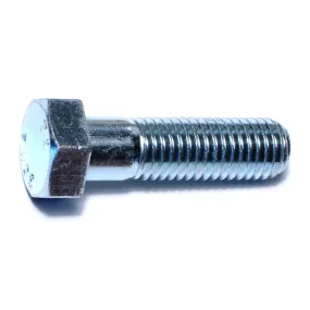 5/8"-11 x 2-1/4" Zinc Grade 2 / A307 Hex Bolts (15 pcs.)