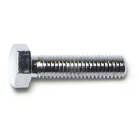 5mm-0.8 x 20mm Chrome Plated Class 8.8 Steel Coarse Thread Hex Cap Screws