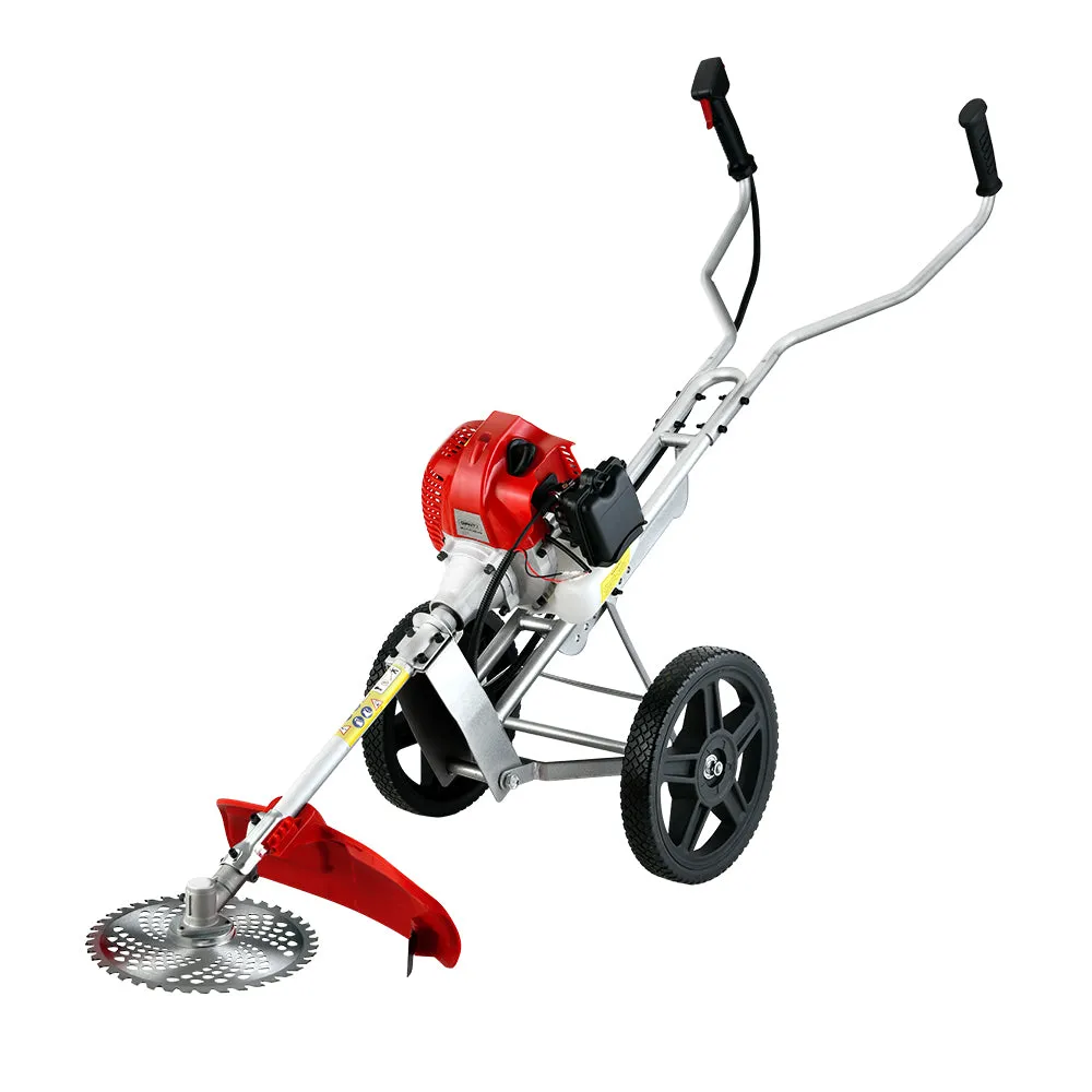 62cc 2-Stroke 3-in-1 Brush Cutter Saw Trimmer - Giantz