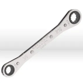 68201 Ratcheting Box End Wrench,3/8 X 7/16 RATCHETING BOX WRENCH,STRAIGHT