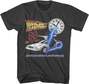 88 MPH We Don't Need Roads Back To The Future T-Shirt