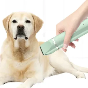 AnniePaw 4 in 1 Rechargeable Electric Pet Hair Trimmer  Dog Cat Grooming Nail Grinder Cordless Professional Tools