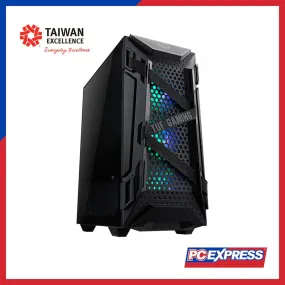 ASUS TUF Gaming GT301 RGB TG with Fan Gaming Chassis