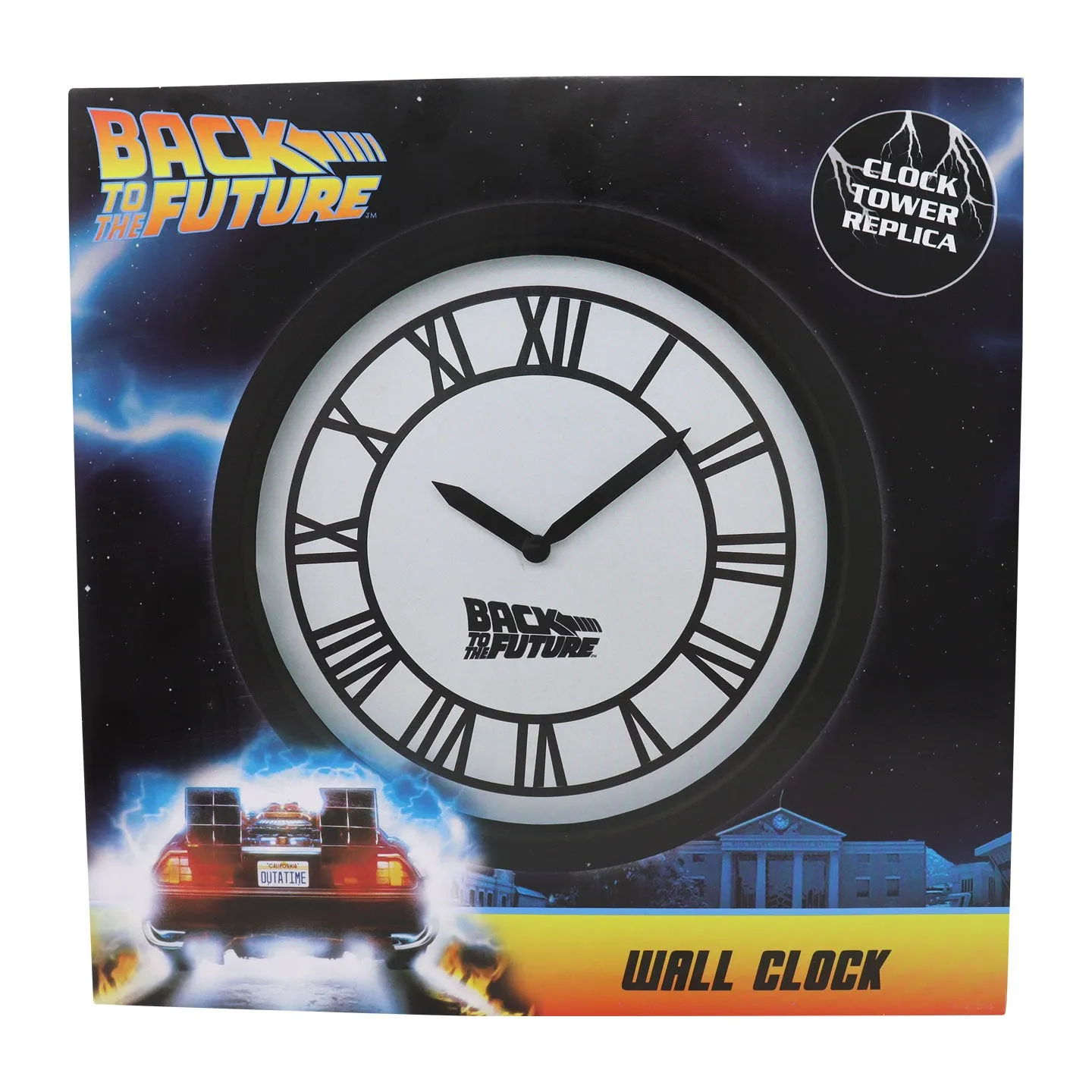 Back To The Future Hill Valley Clock Tower Wall Clock