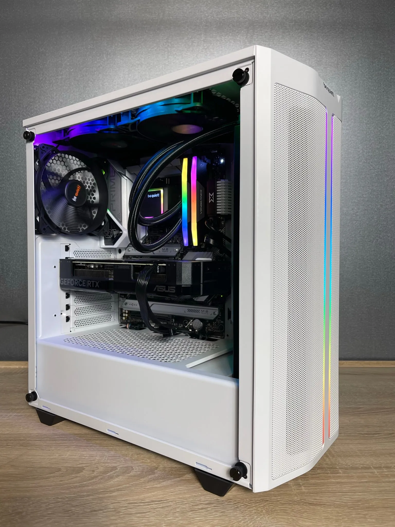 Be Quiet PC Case Pure Base 500DX White