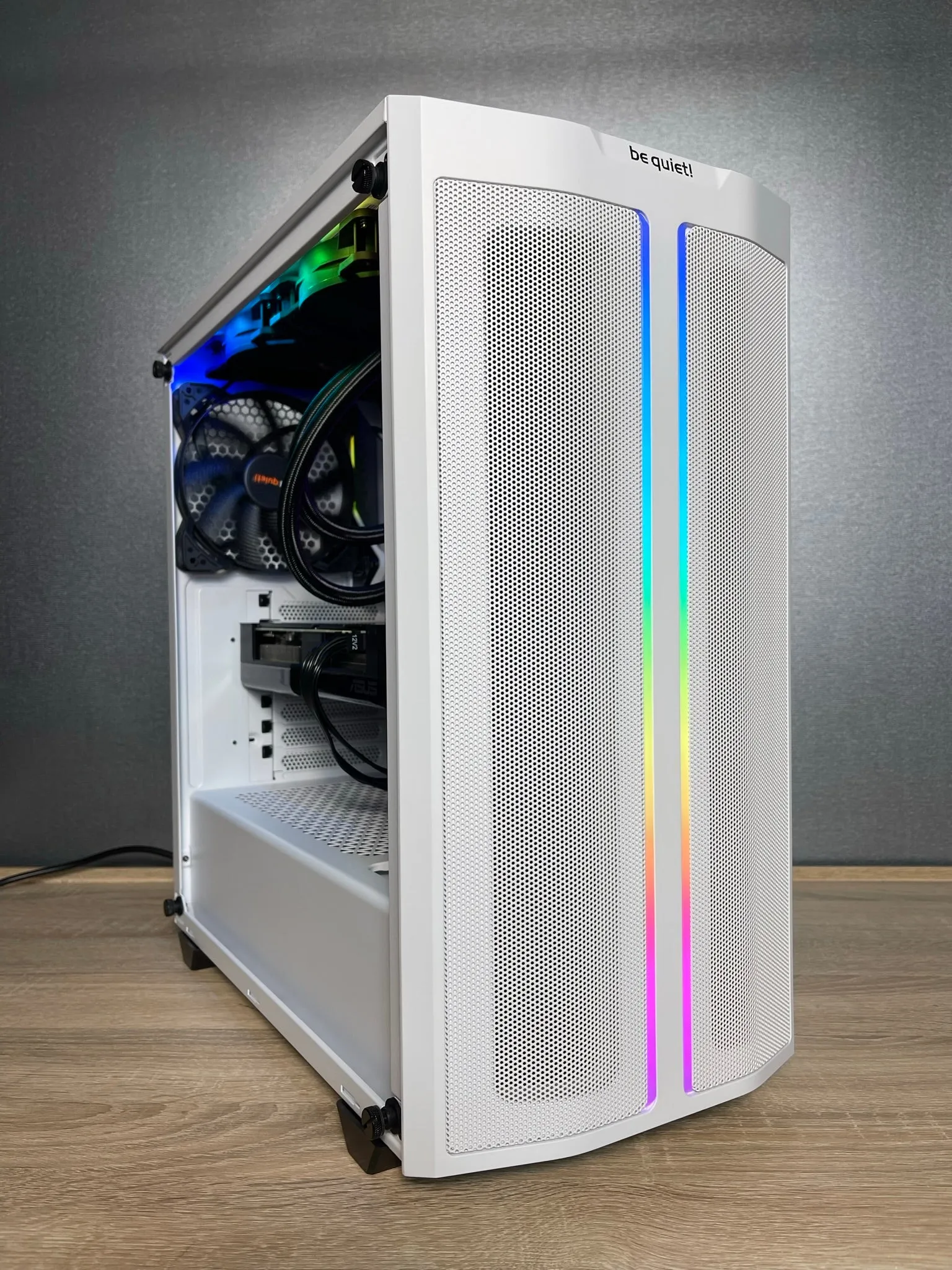 Be Quiet PC Case Pure Base 500DX White