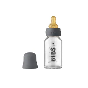 BIBS Baby Glass Bottle Complete Set - Iron - Latex