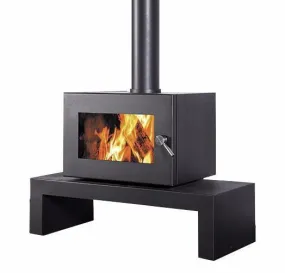 Blaze 905 Wood Fire with Coffee Table Base