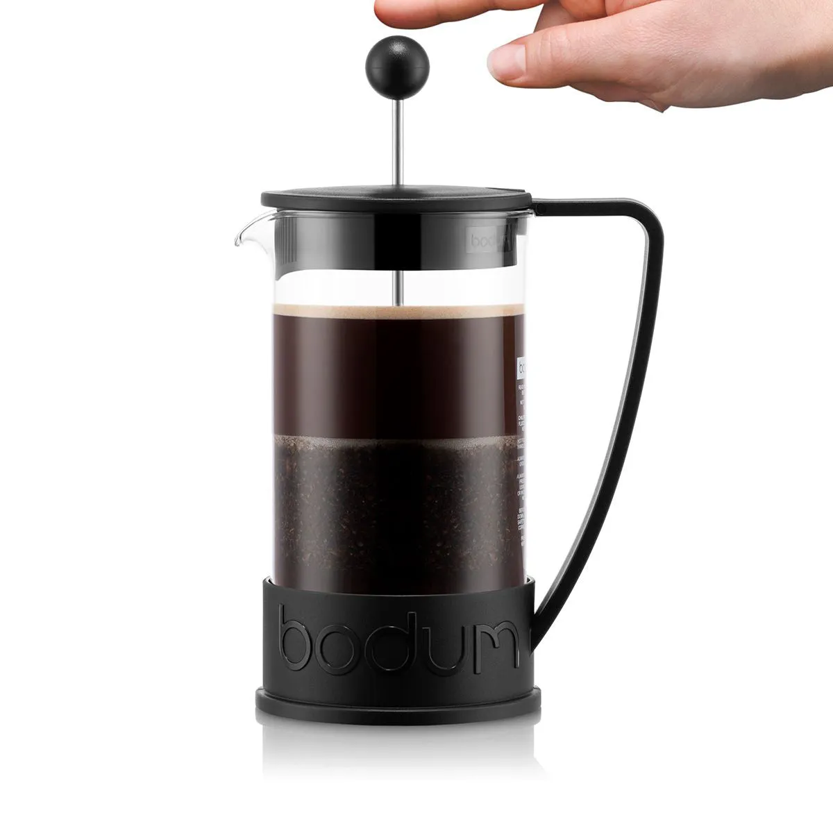 Bodum Brazil 8 Cup Plunger Black