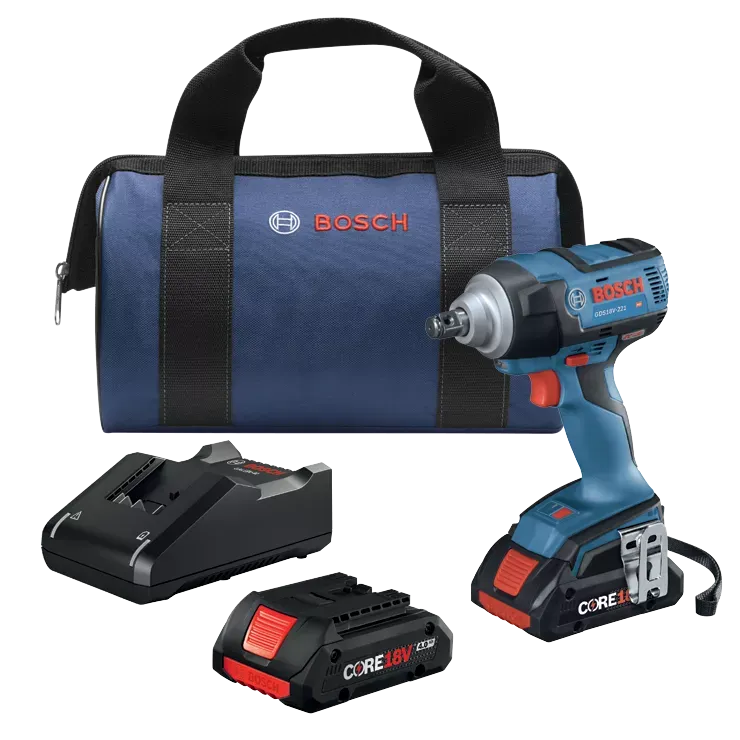 BOSCH 18V EC 1/2" Impact Wrench Kit