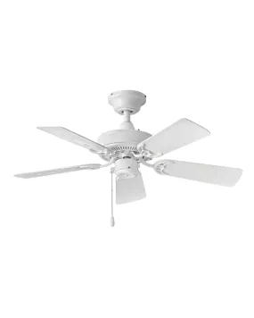 Cabana 36" Ceiling Fan in Appliance White