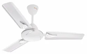 Candes Arena 900mm /36 inch, 405 RPM High Speed Ceiling Fans for Home | BEE 3 Star Rated, High Air Delivery, Noiseless | 1 1 Years Warranty | White