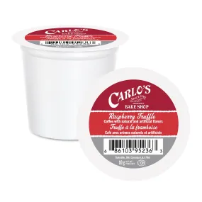 Carlo's Bake Shop Raspberry Truffle Single Serve Coffee 24 Pack