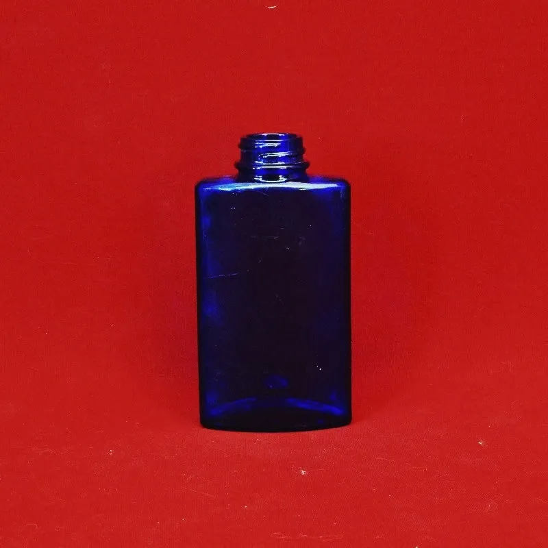 Cobalt Blue Talcum Powder Bottle