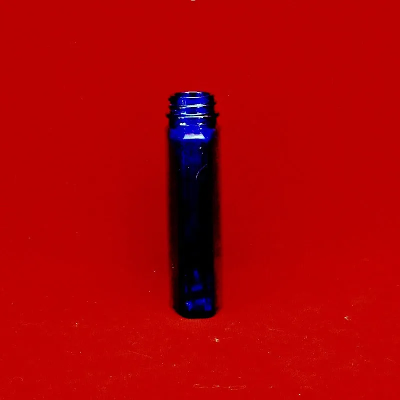 Cobalt Blue Talcum Powder Bottle