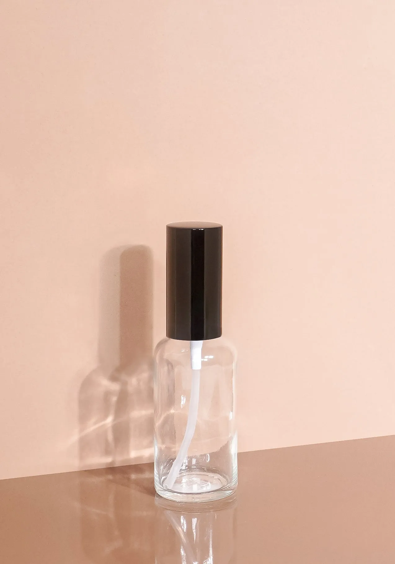 Cole Glass Bottle | Clear | Spray Cap