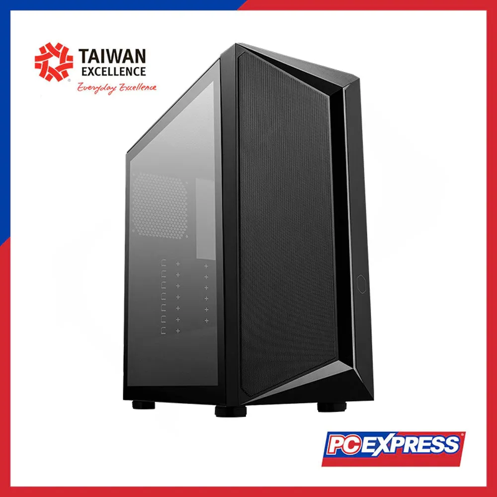 COOLER MASTER CMP510 ARGB TG Mid Tower ATX Gaming Chassis (Black)