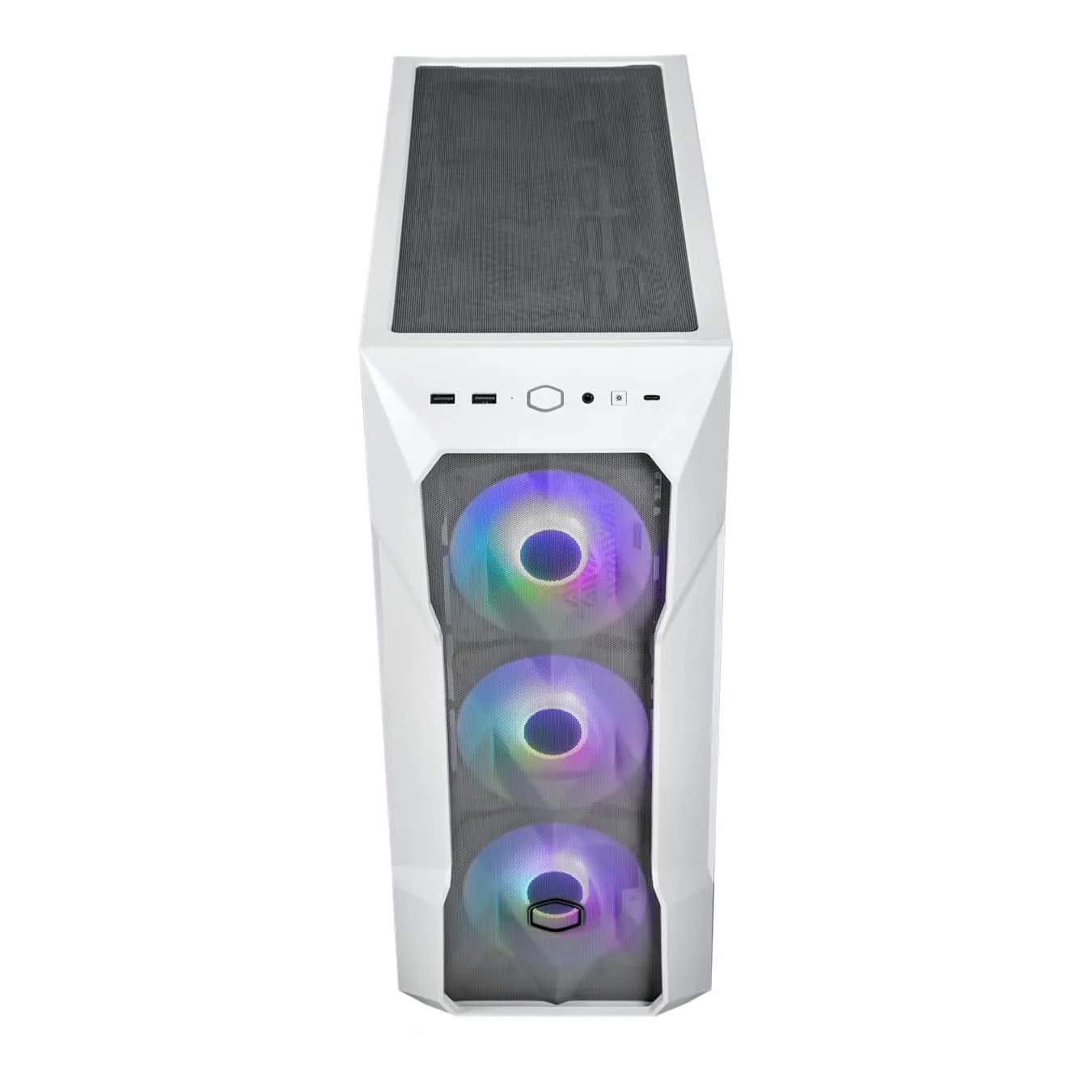 COOLER MASTER MASTERBOX TD500 V2 MESH MID-TOWER ATX CABINET WHITE