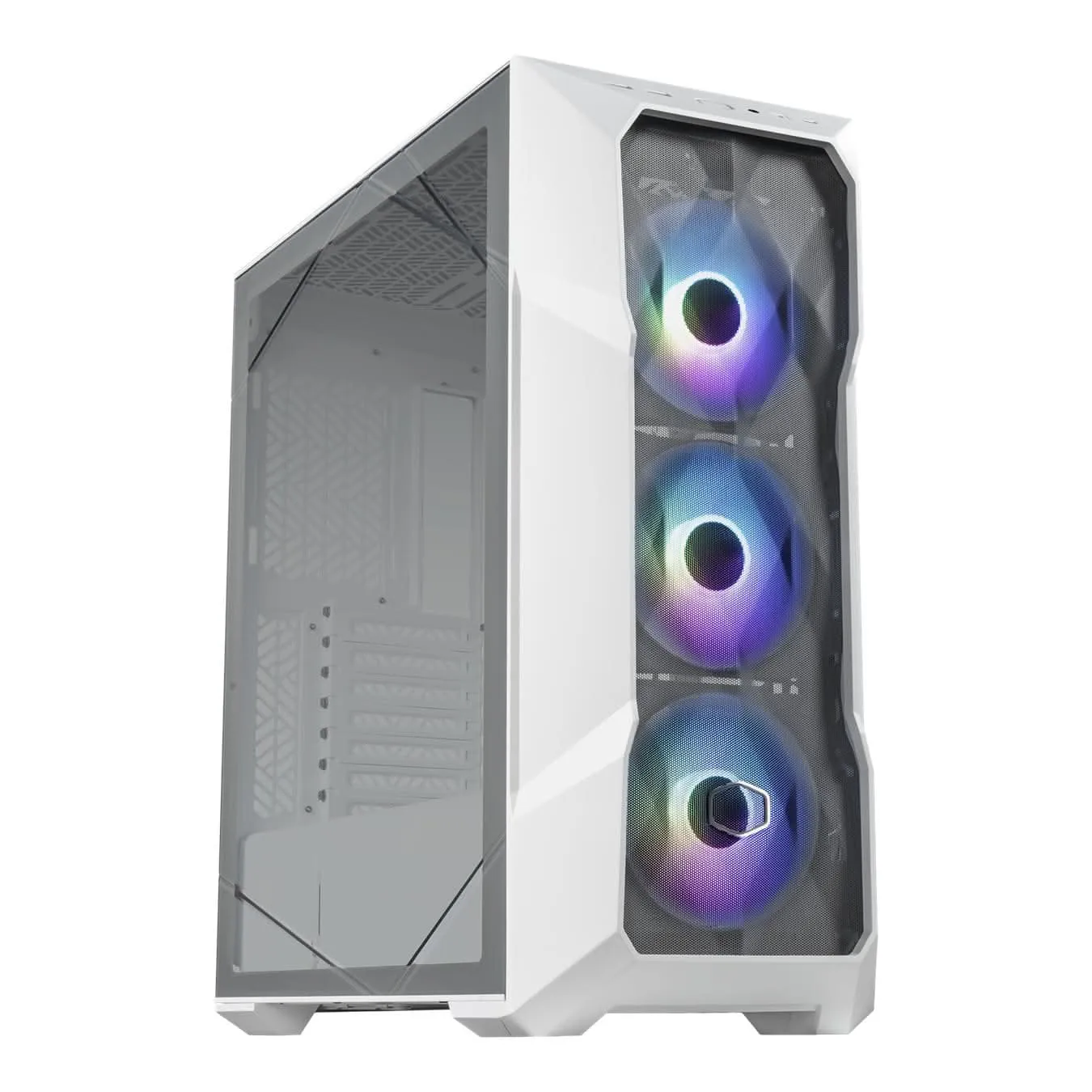 COOLER MASTER MASTERBOX TD500 V2 MESH MID-TOWER ATX CABINET WHITE