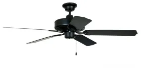 Craftmade END52MBK5P - 52 Inch Ceiling Fan w/Blades Matte Black