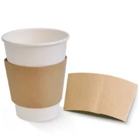 CUP SLEEVE KRAFT 12/16 OZ 1000pc/ctn