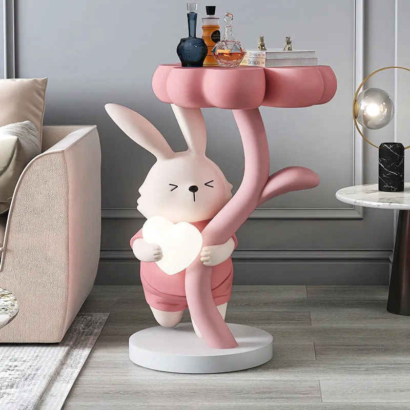 CUTE RABBIT FLOOR SCULPTURE