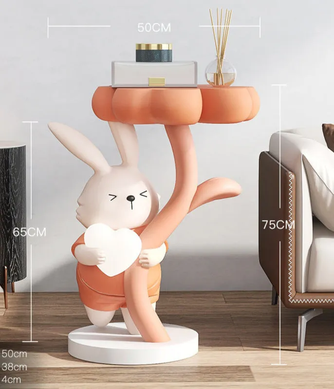 CUTE RABBIT FLOOR SCULPTURE