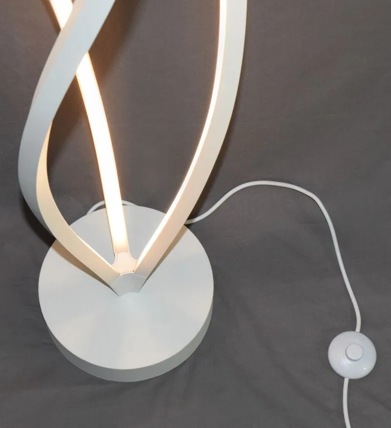 Cyclone 71.75" Floor Lamp in Matte White