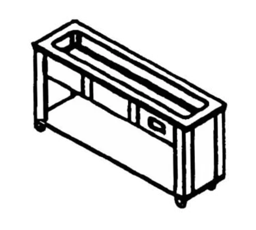 Dinex DXP3CMSL Serving Counter