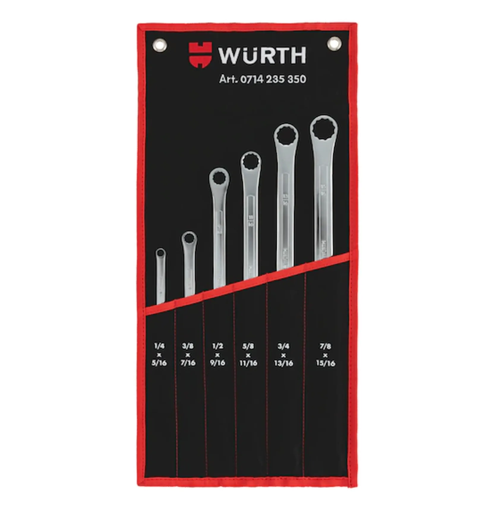 Double Box End Wrench Ex Long 6 pc set