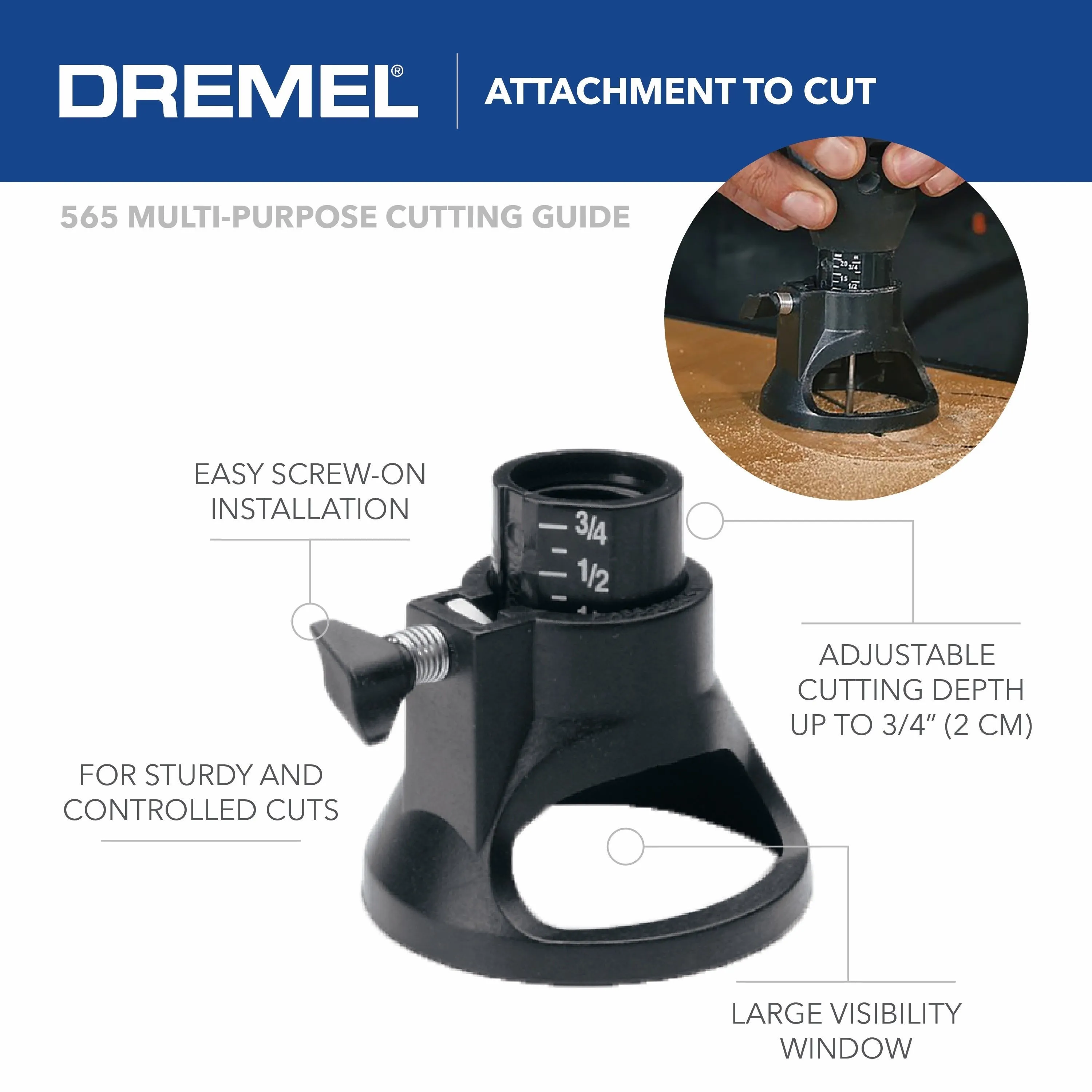 Dremel 4300-9/64 Variable Speed Rotary Tool Kit - 9 Attachments and 64 Accessories