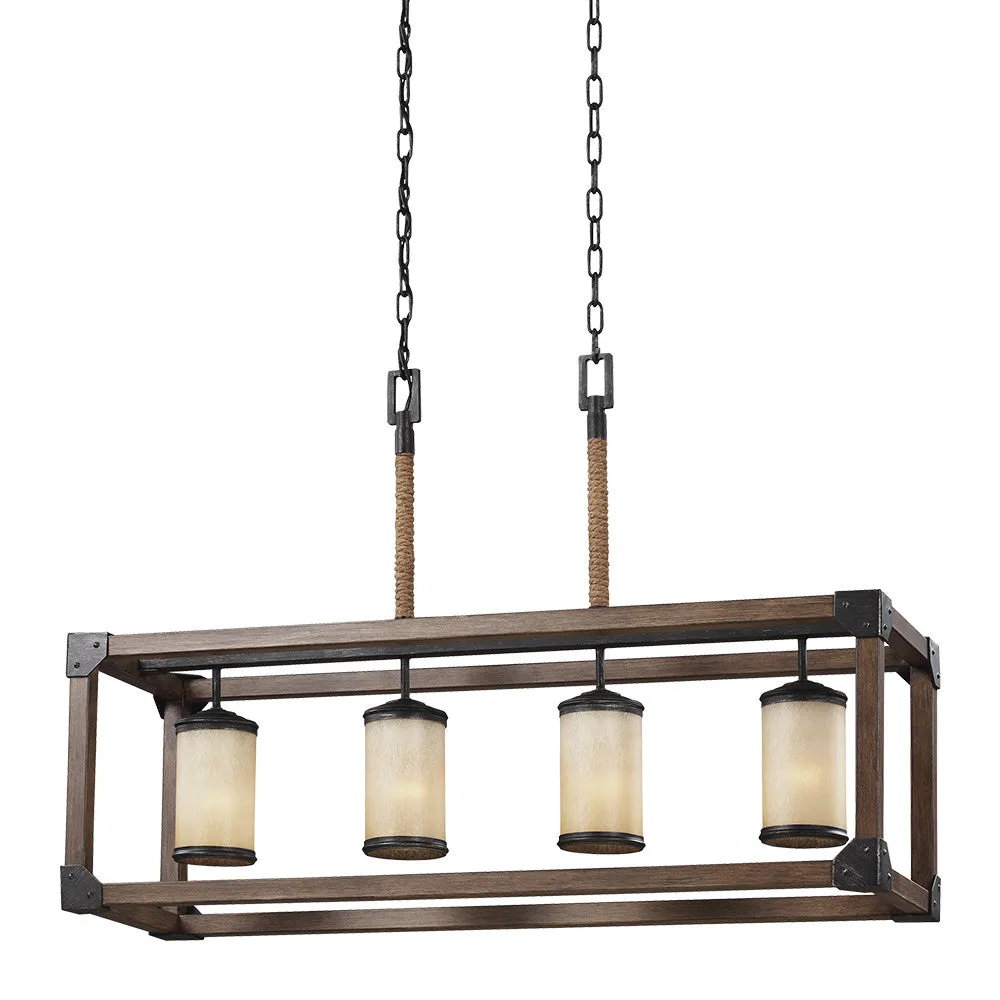 Dunning 4-Light Island Pendant