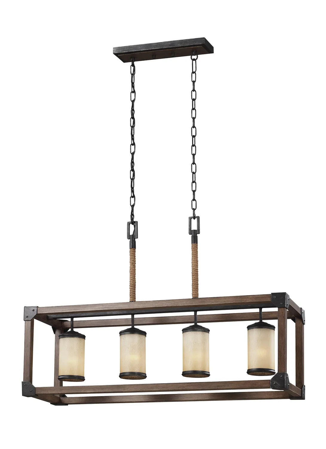 Dunning 4-Light Island Pendant