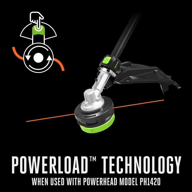 EGO Power  Multi-Head System Carbon Fiber STA1600 16 in. 56 V Battery Trimmer Attachment Tool Only