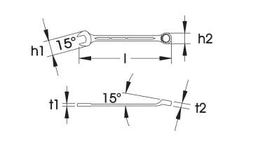 Elora Combination Spanner 13/16" AF